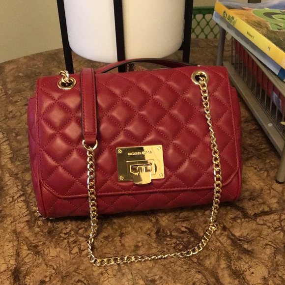 michael kors cherry bag